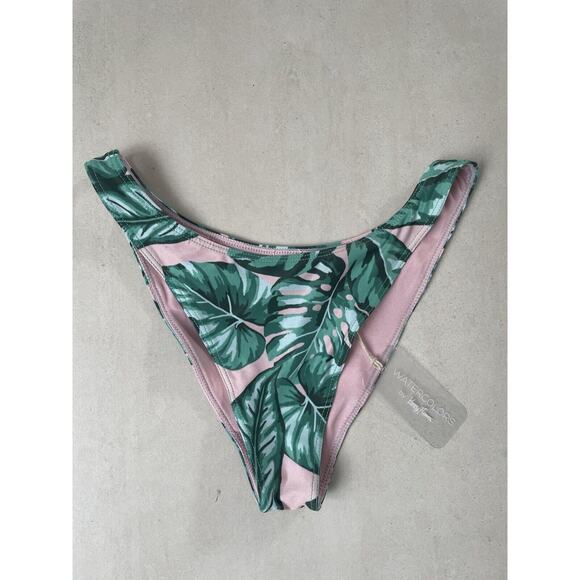 Kenny Flowers Swim Sporty Bikini Bottom Fronds With Benefits - Picture 1 of 8